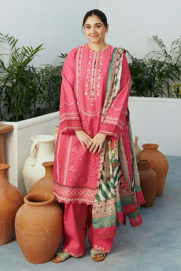 Zara Shahjahan | Coco Lawn Eid Edit 24 | GUL-D2 - Khanumjan Pakistani Clothes and Designer Dresses in UK, USA