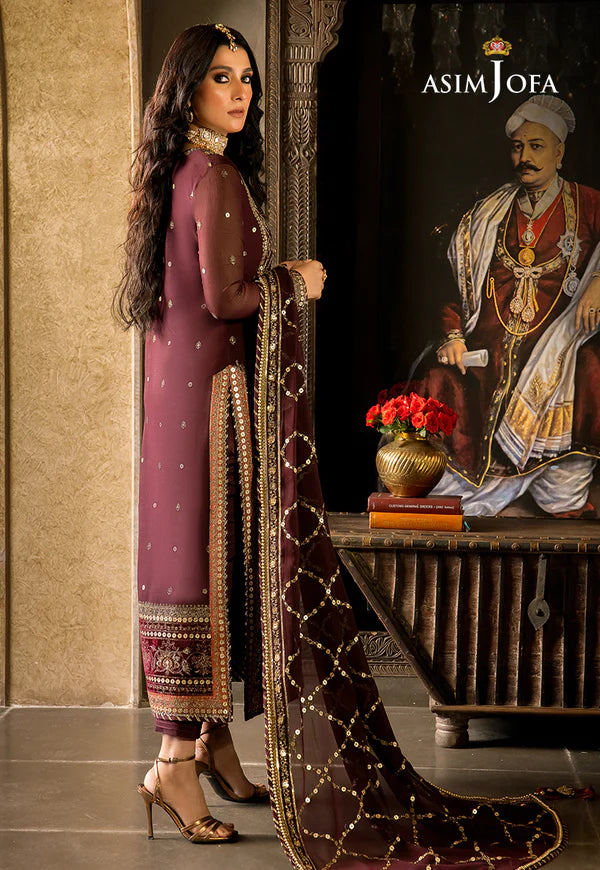 Asim Jofa | Velvet Festive 23 | AJVF-12 - Khanumjan  Pakistani Clothes and Designer Dresses in UK, USA