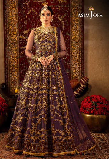 Asim Jofa | Velvet Festive 23 | AJVF-03 - Khanumjan Pakistani Clothes and Designer Dresses in UK, USA