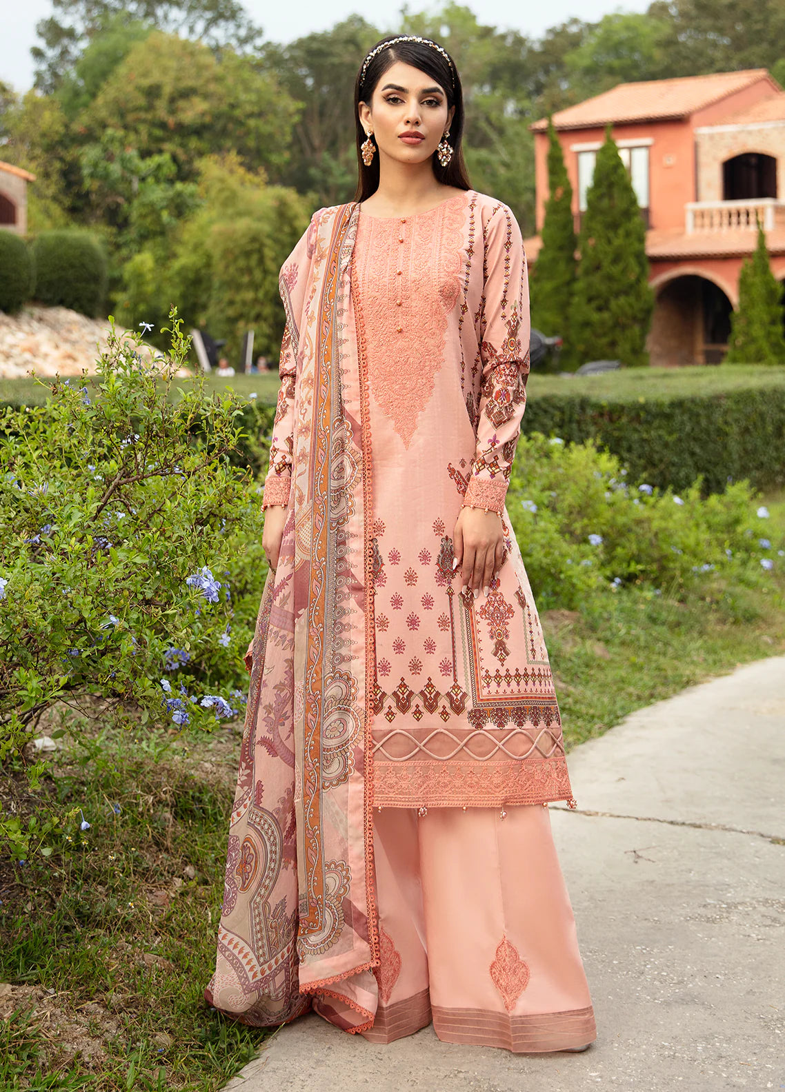 Gulaal | Springtime Ballet | HESTIA (GL-L-24V1-12) - Khanumjan  Pakistani Clothes and Designer Dresses in UK, USA