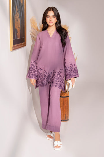 Hana | Khaddar Edit | Mauve