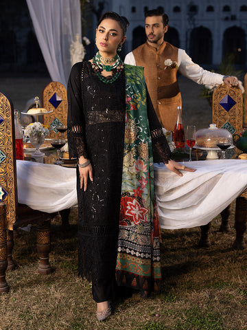 Mahnur | Mahrukh Luxury Lawn 24 | HEMAYAL - Khanumjan Pakistani Clothes and Designer Dresses in UK, USA