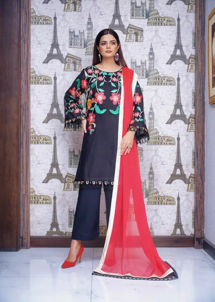 Hoorain Basics | Slub Winter 23 | HB-BLK1 - Khanumjan  Pakistani Clothes and Designer Dresses in UK, USA