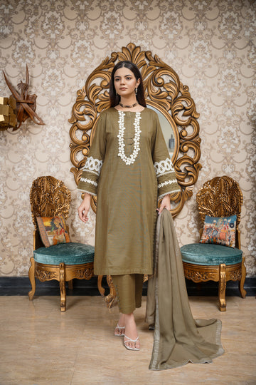 Hoorain Basics | Slub Winter 23 | HB-MHD - Khanumjan Pakistani Clothes and Designer Dresses in UK, USA