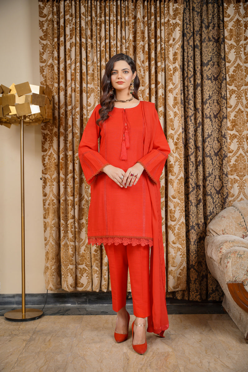 Hoorain Basics | Slub Winter 23 | HB-RD - Khanumjan  Pakistani Clothes and Designer Dresses in UK, USA