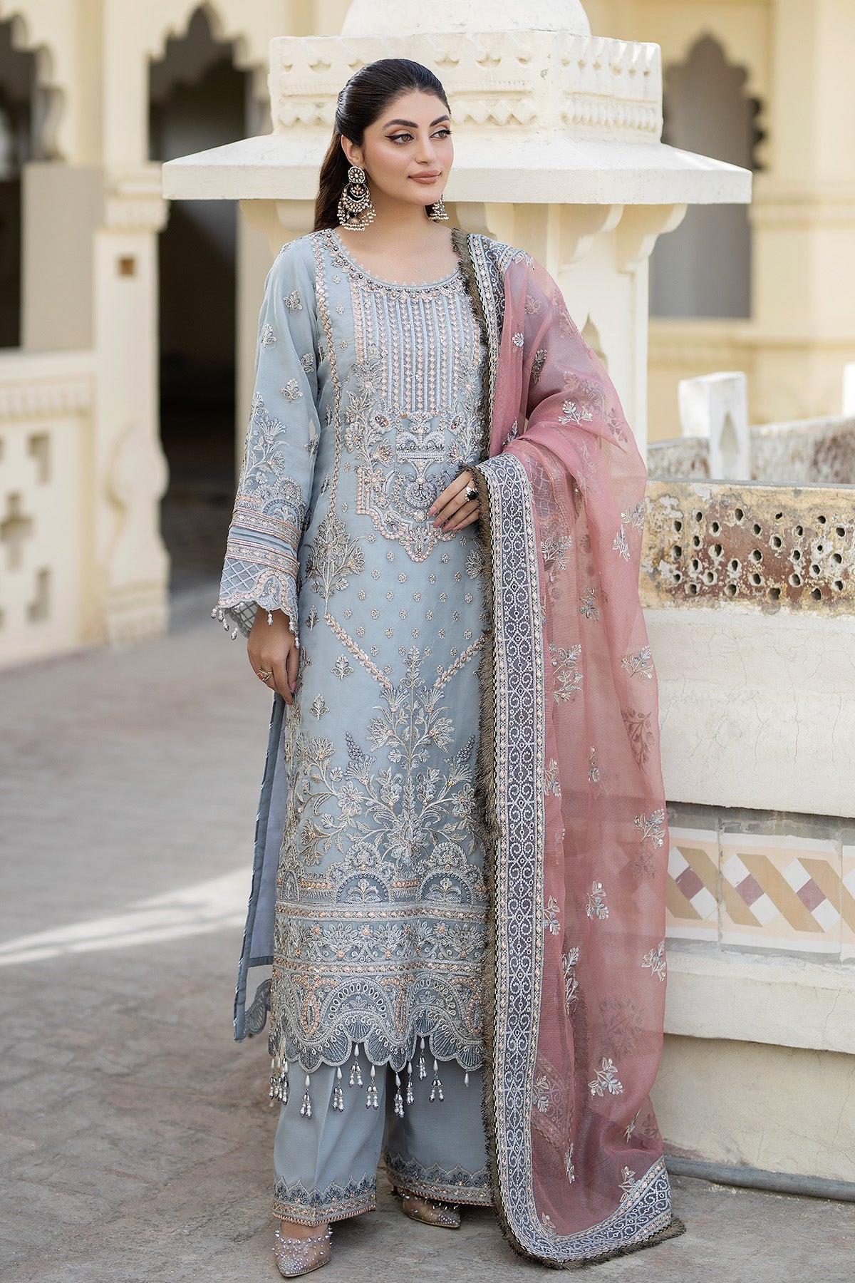 Imrozia Premium | Baad e Saba Formals | IP-54 Roshni - Khanumjan  Pakistani Clothes and Designer Dresses in UK, USA