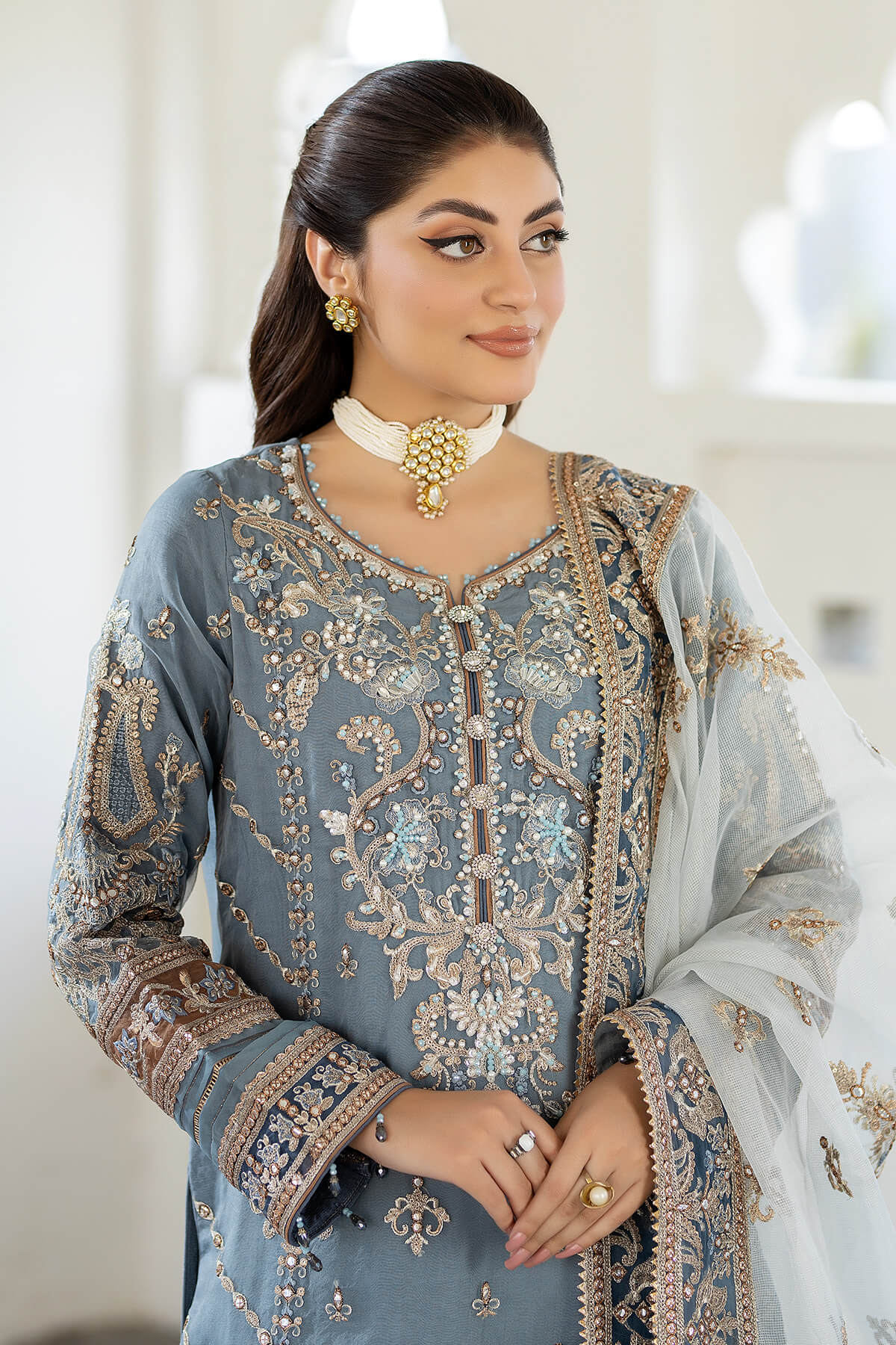 Imrozia Premium | Baad e Saba Formals | IP-57 Khushboo - Khanumjan  Pakistani Clothes and Designer Dresses in UK, USA