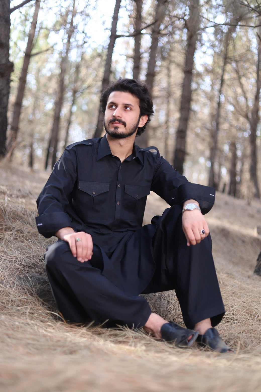 Pakistani Menswear | Men of Khyber-03 - Khanumjan  Pakistani Clothes and Designer Dresses in UK, USA