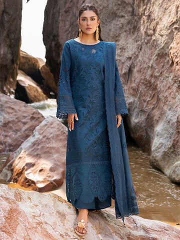 Mahnur | Sirena Luxury Lawn 25 | Iris