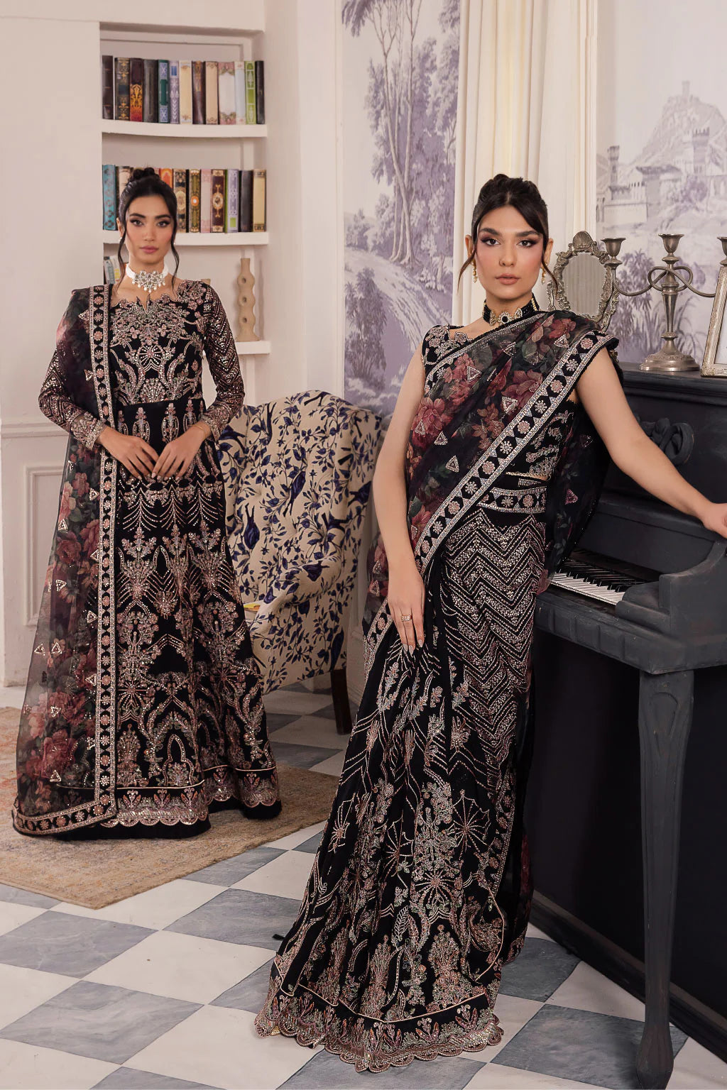 Iznik | Chinnon Chiffon | CC-32 KIAH - Khanumjan  Pakistani Clothes and Designer Dresses in UK, USA