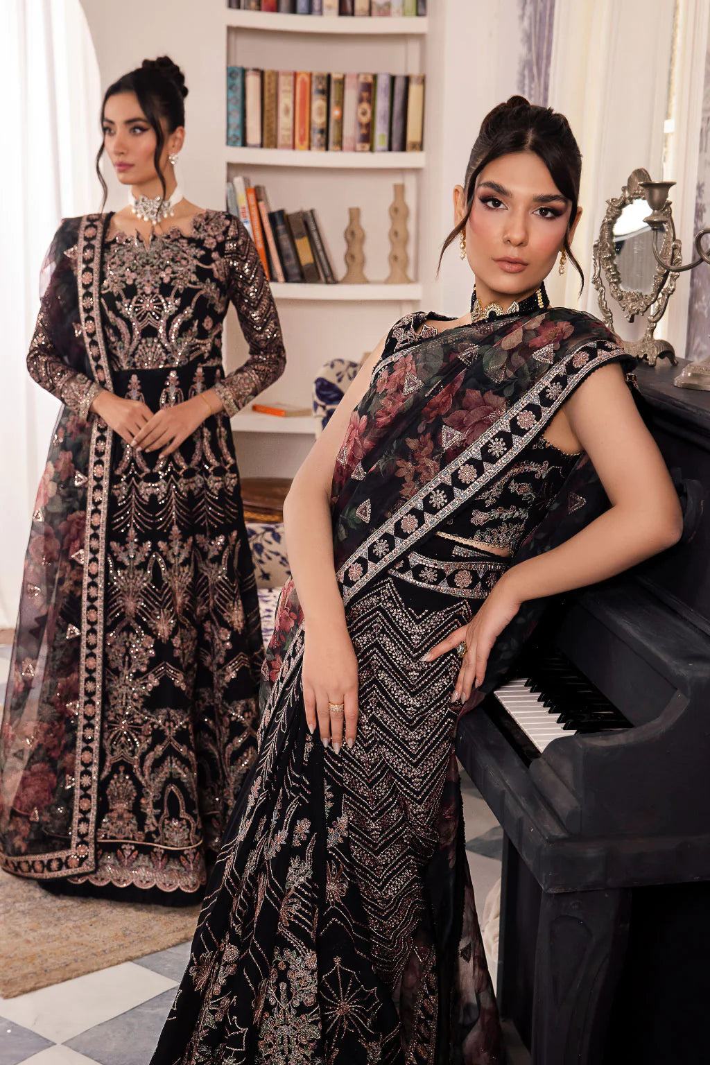 Iznik | Chinnon Chiffon | CC-32 KIAH - Khanumjan  Pakistani Clothes and Designer Dresses in UK, USA