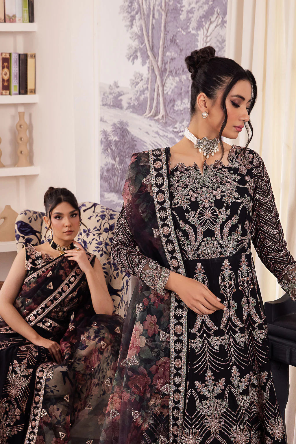 Iznik | Chinnon Chiffon | CC-32 KIAH - Khanumjan  Pakistani Clothes and Designer Dresses in UK, USA