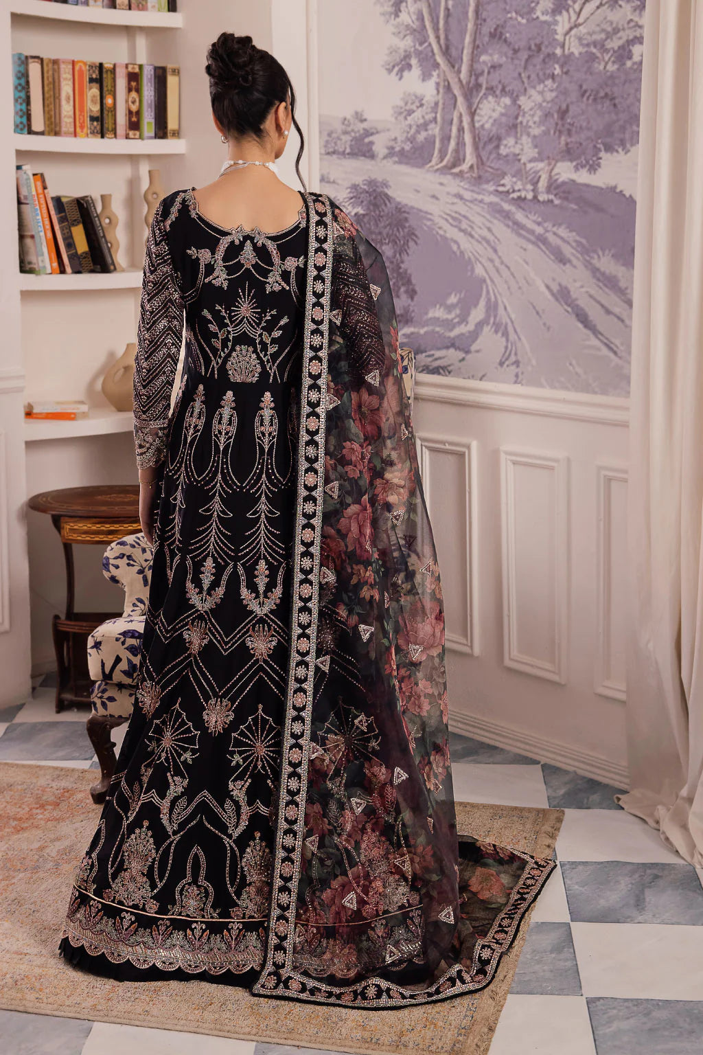 Iznik | Chinnon Chiffon | CC-32 KIAH - Khanumjan  Pakistani Clothes and Designer Dresses in UK, USA