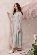 Iznik | Dahlia Embroidered Lawn | DL-10 - Khanumjan  Pakistani Clothes and Designer Dresses in UK, USA