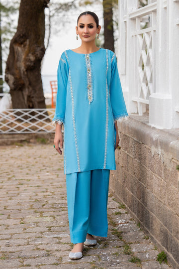 Ittehad | Embroidered Lawn | I-21 - Khanumjan Pakistani Clothes and Designer Dresses in UK, USA