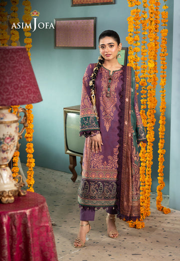 Asim Jofa | Asra Festive Essentials | AJRA-02 - Khanumjan Pakistani Clothes and Designer Dresses in UK, USA
