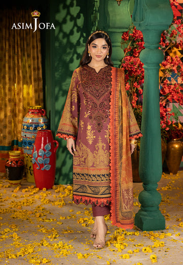 Asim Jofa | Asra Festive Essentials | AJRA-04 - Khanumjan Pakistani Clothes and Designer Dresses in UK, USA