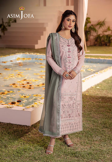 Asim Jofa | Dhanak Rang Collection | AJCF-14 - Khanumjan Pakistani Clothes and Designer Dresses in UK, USA