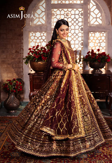 Asim Jofa | Jaan e Jahan| AJJJ-06 - Khanumjan Pakistani Clothes and Designer Dresses in UK, USA