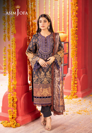 Asim Jofa | Asra Festive Essentials | AJRA-01 - Khanumjan Pakistani Clothes and Designer Dresses in UK, USA