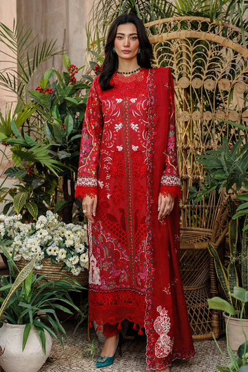 Rajbari | Amali Festive Lawn | 4-A - Khanumjan Pakistani Clothes and Designer Dresses in UK, USA