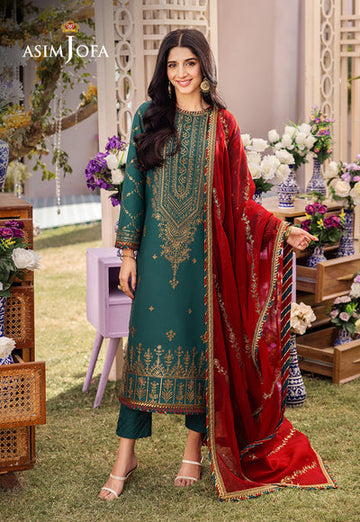 Asim Jofa | Dhanak Rang Collection | AJCF-23 - Khanumjan Pakistani Clothes and Designer Dresses in UK, USA
