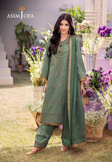 Asim Jofa | Dhanak Rang Collection | AJCF-15 - Khanumjan Pakistani Clothes and Designer Dresses in UK, USA