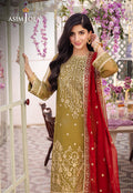 Asim Jofa | Dhanak Rang Collection |  AJCF-26 - Khanumjan  Pakistani Clothes and Designer Dresses in UK, USA