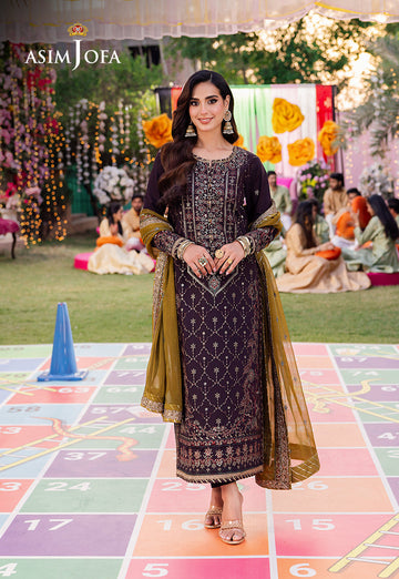 Asim Jofa | Jag Mag Formals | AJMJ-11 - Khanumjan Pakistani Clothes and Designer Dresses in UK, USA