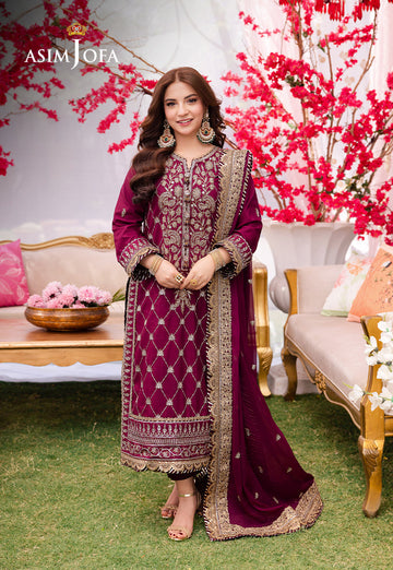 Asim Jofa | Jag Mag Formals | AJMJ-03 - Khanumjan Pakistani Clothes and Designer Dresses in UK, USA