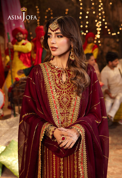 Asim Jofa | Chamak Damak Festive 24 | AJCD-28 - Khanumjan  Pakistani Clothes and Designer Dresses in UK, USA