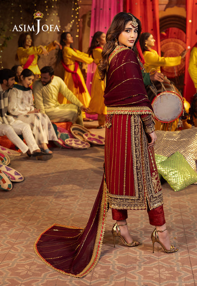 Asim Jofa | Chamak Damak Festive 24 | AJCD-28 - Khanumjan  Pakistani Clothes and Designer Dresses in UK, USA