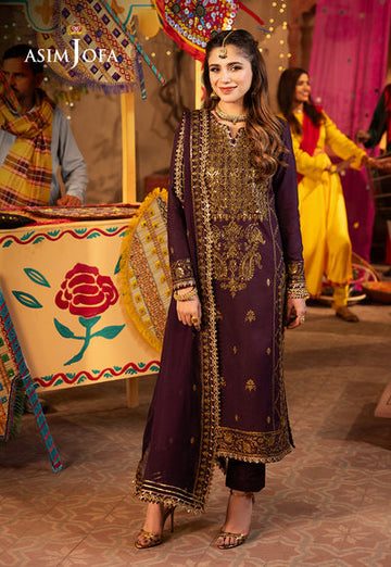 Asim Jofa | Chamak Damak Festive 24 | AJCD-23 - Khanumjan Pakistani Clothes and Designer Dresses in UK, USA