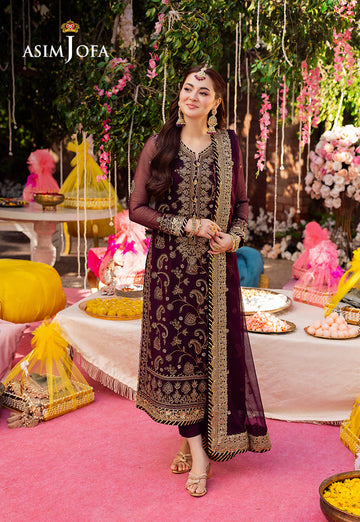 Asim Jofa | Jag Mag Formals | AJMJ-02 - Khanumjan Pakistani Clothes and Designer Dresses in UK, USA