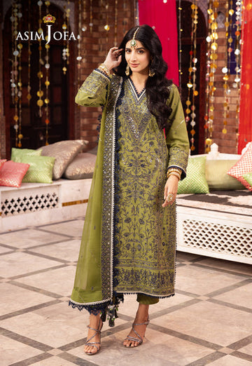 Asim Jofa | Chamak Damak Festive 24 | AJCD-10 - Khanumjan Pakistani Clothes and Designer Dresses in UK, USA
