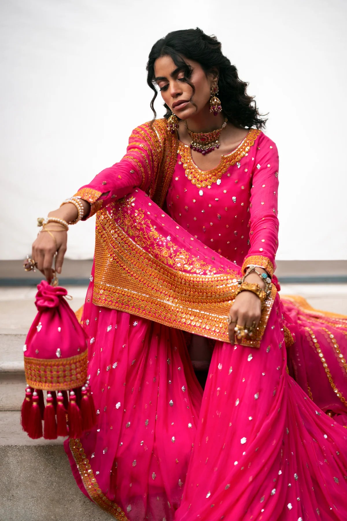 Erum Khan | Mannat Formals | Rangoli - Khanumjan  Pakistani Clothes and Designer Dresses in UK, USA