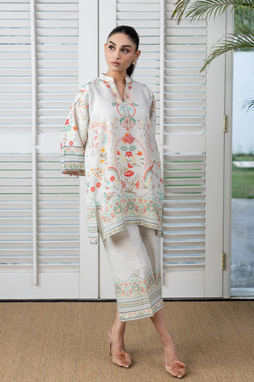 Mina Hassan | Signature Prints | Ivory Glam