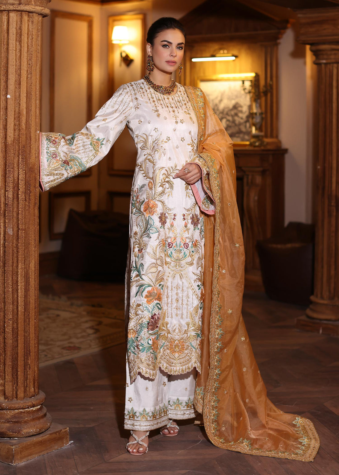 Waqas Shah | Meh-E-Nur | AMELIA - Khanumjan  Pakistani Clothes and Designer Dresses in UK, USA