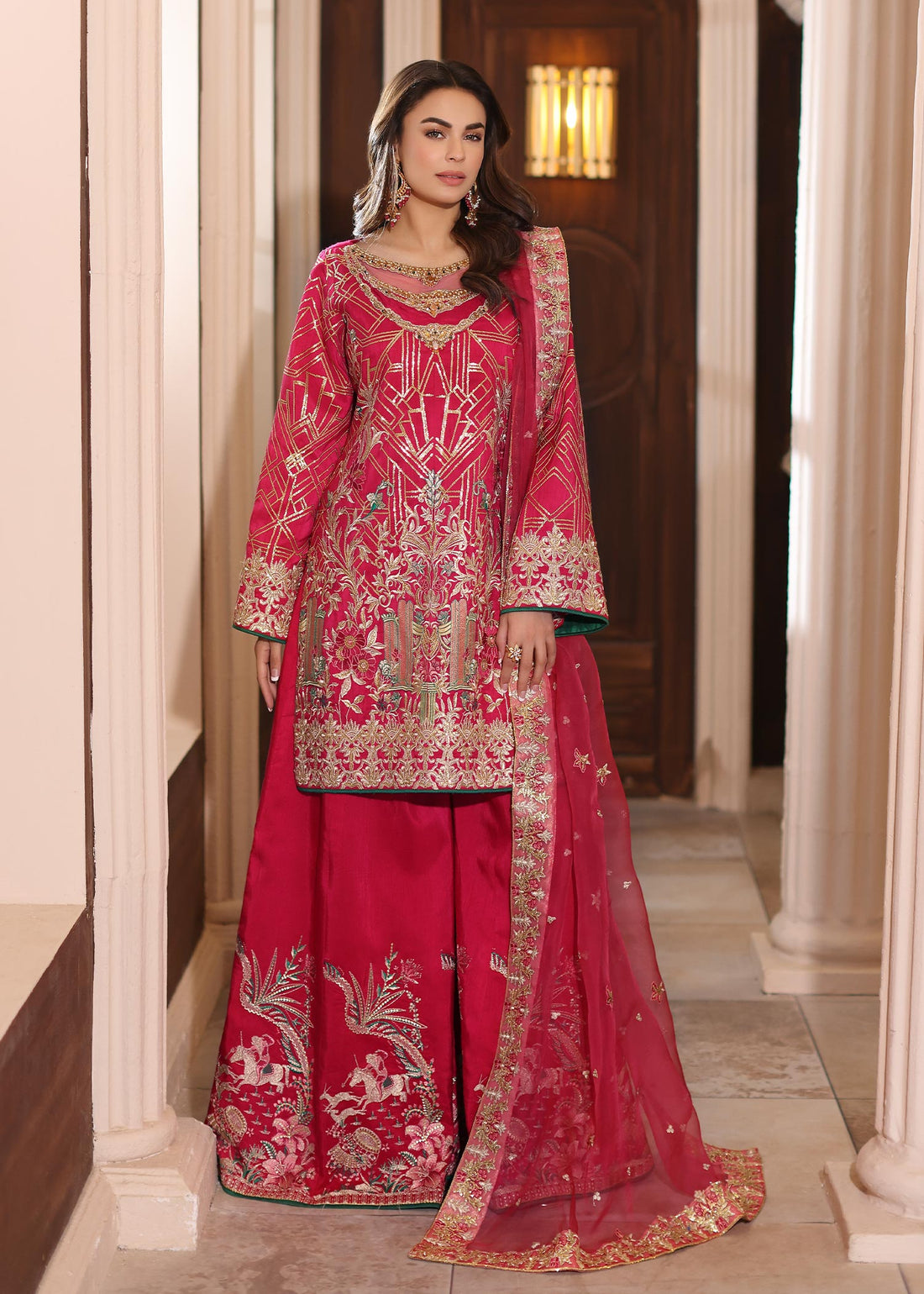 Waqas Shah | Meh-E-Nur | TOPAZ - Khanumjan  Pakistani Clothes and Designer Dresses in UK, USA