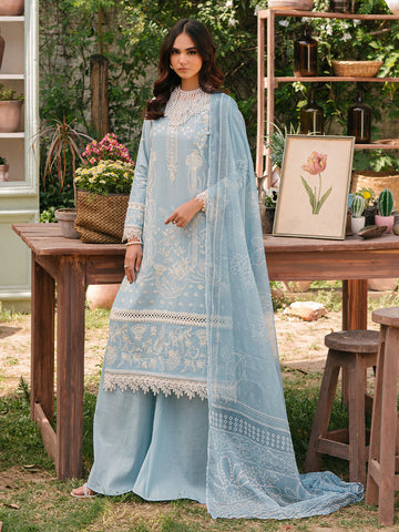 Mahnur | Masakali Luxury Lawn 24 | MK 02 - A - Khanumjan Pakistani Clothes and Designer Dresses in UK, USA