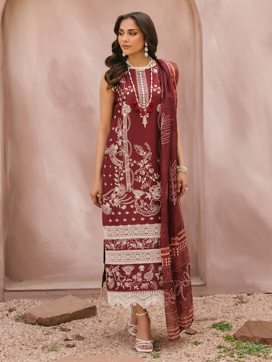 Mahnur | Masakali Luxury Lawn 24 | MK 02 - B - Khanumjan  Pakistani Clothes and Designer Dresses in UK, USA