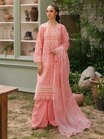 Mahnur | Masakali Luxury Lawn 24 | MK 03 - A - Khanumjan Pakistani Clothes and Designer Dresses in UK, USA