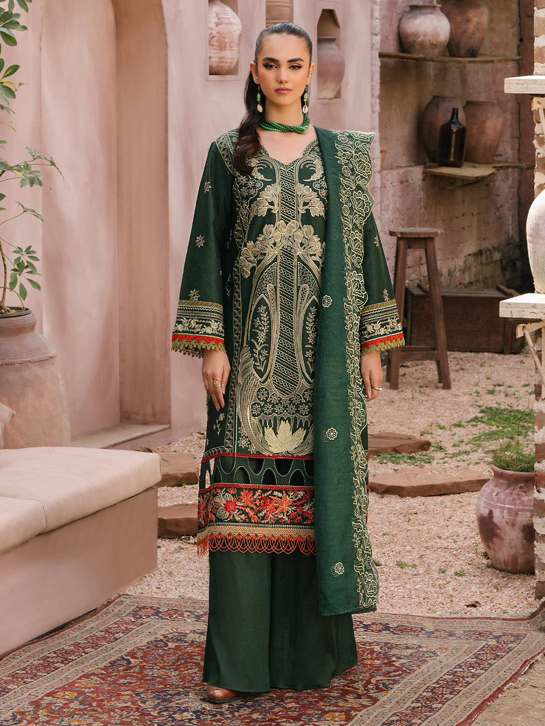 Mahnur | Masakali Luxury Lawn 24 | MK 04 - B - Khanumjan  Pakistani Clothes and Designer Dresses in UK, USA