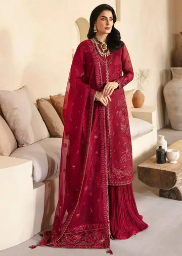 Mahum Asad | Lamhay Wedding Formals 23 | Laal - Khanumjan Pakistani Clothes and Designer Dresses in UK, USA