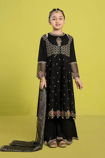 Maria B | Girls Eid Collection | MKS-EF24-21 - Khanumjan Pakistani Clothes and Designer Dresses in UK, USA
