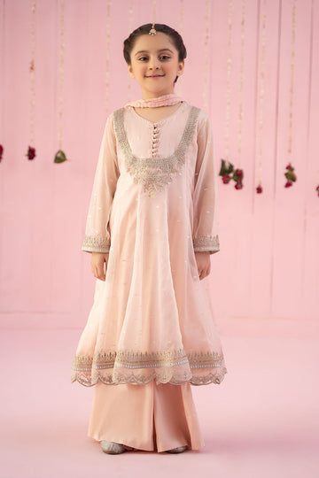 Maria B | Girls Eid Collection | MKS-EF24-19 - Khanumjan Pakistani Clothes and Designer Dresses in UK, USA