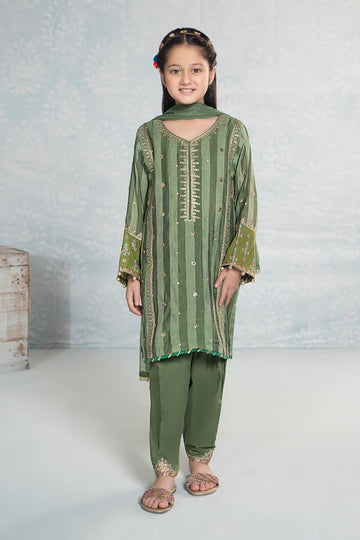 Maria B | Girls Eid Collection | MKD-EF24-03 - Khanumjan Pakistani Clothes and Designer Dresses in UK, USA