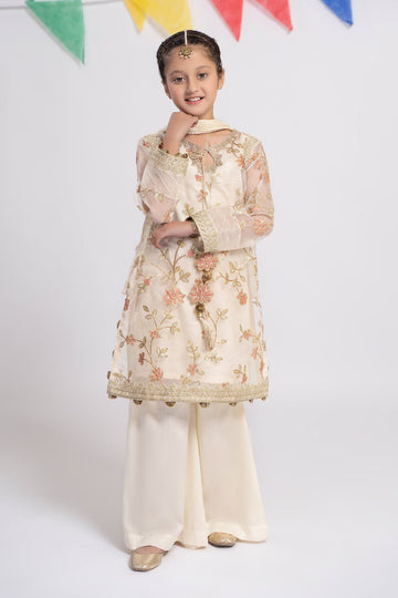 Maria B | Girls Eid Collection | MKS-EF24-30 - Khanumjan Pakistani Clothes and Designer Dresses in UK, USA