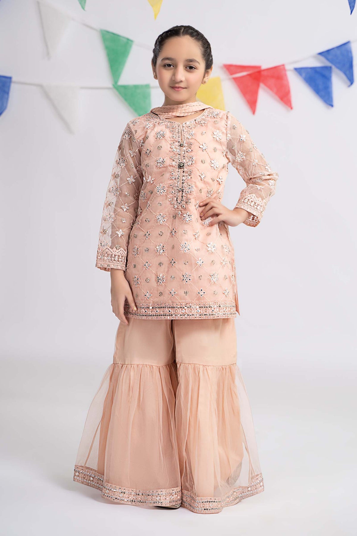 Maria B Girls Eid Collection MKS EF24 11