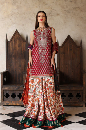 Mina Kashif | Festive Lawn | Janan - Khanumjan Pakistani Clothes and Designer Dresses in UK, USA